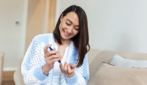 Plant based protein powder and mung bean protein supporting blood sugar regulation and metabolic health nutrition concept